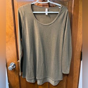 M Brown Lularoe Top